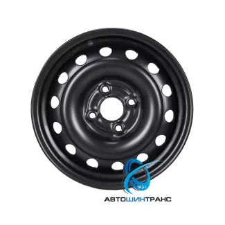 Aveo 218 R14 W5.5 PCD4x100 ET45 DIA56.56 чорний Кременчуг