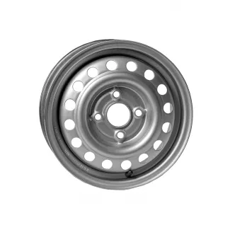 Сталеві диски Longtime Daewoo Lanos R14 W5.5 PCD4x100 ET49 DIA56.6 Металік