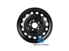 Сталеві диски Кременчуг Nissan 246 R16 W6.5 PCD5x114.3 ET40 DIA67 Чорний